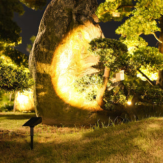 Venkovní solární reflektor LED | Nastavitelný paprsek